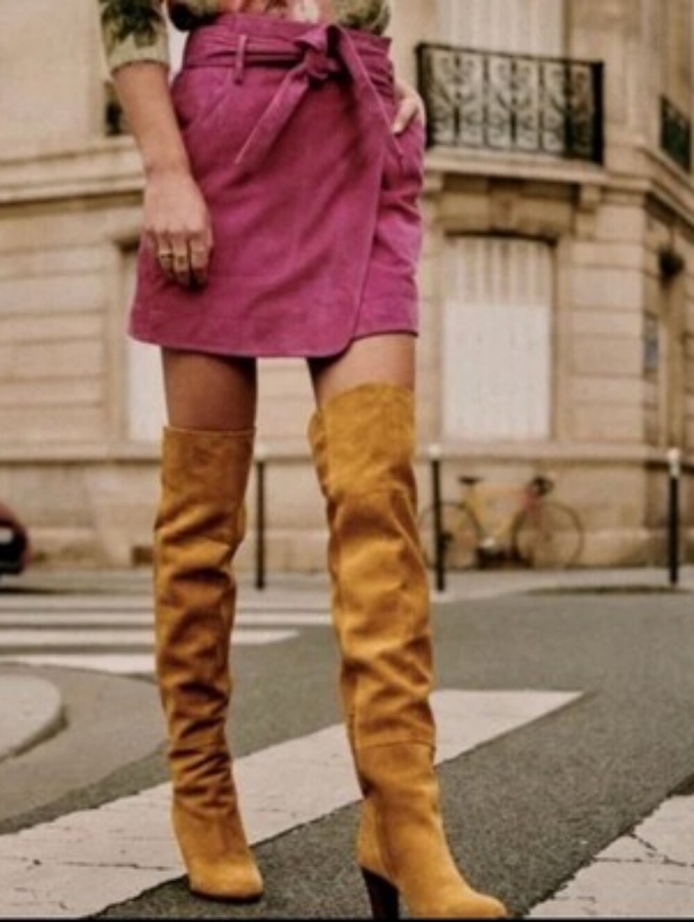 Sezane Anaelle Over The Knee Boot